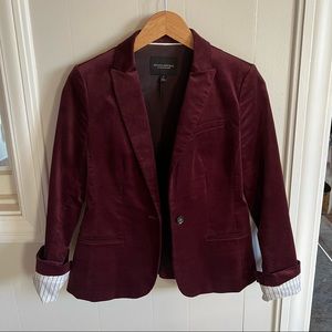 Banana Republic Velvet Blazer